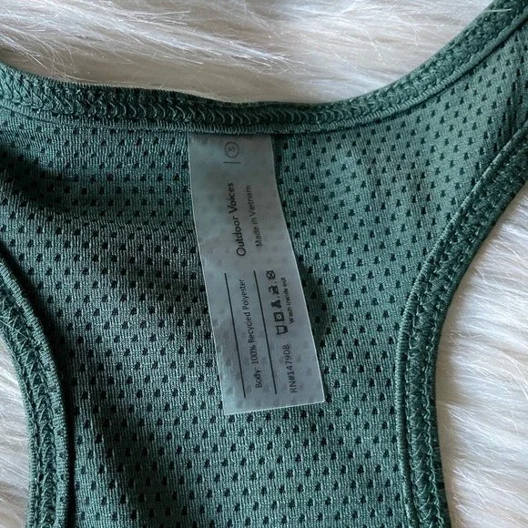 NWT Outdoor Voices RecMesh Dress - Evergreen - Picture 10 of 12